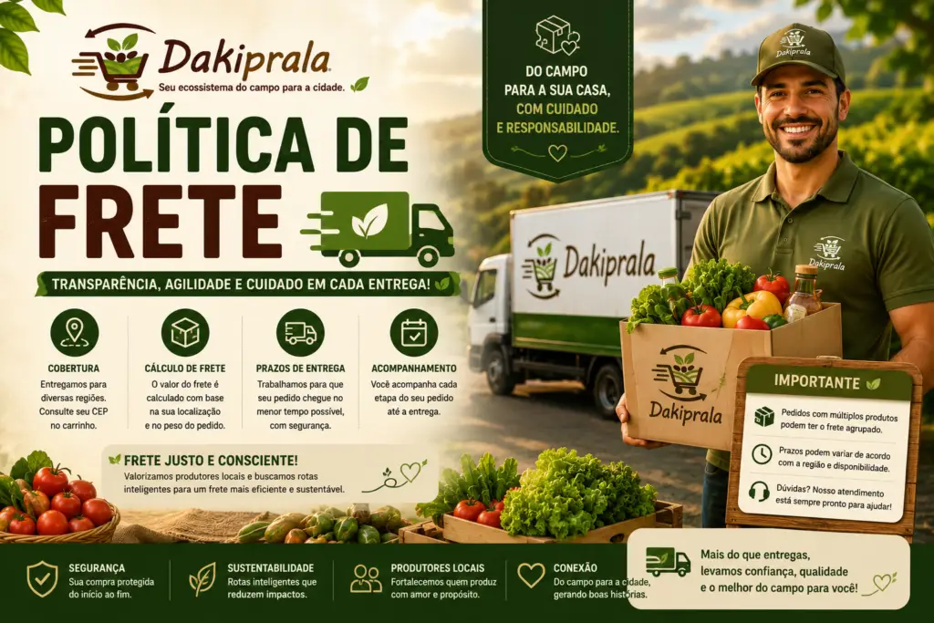 Política de frete